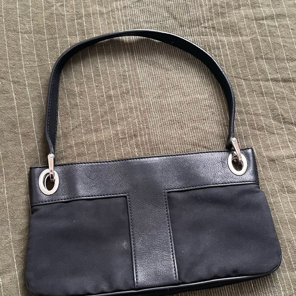 Tods Authentic Mini Leather and Nylon Handbag - Picture 9 of 10
